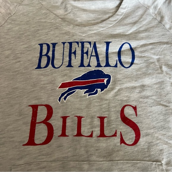 NFL Buffalo Bills Hooded Pullover Long Sleeve Shirt Women's Size Small S - Picture 4 of 6